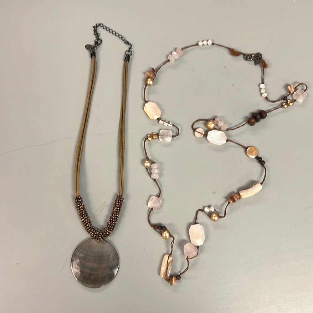 Silpada necklaces.